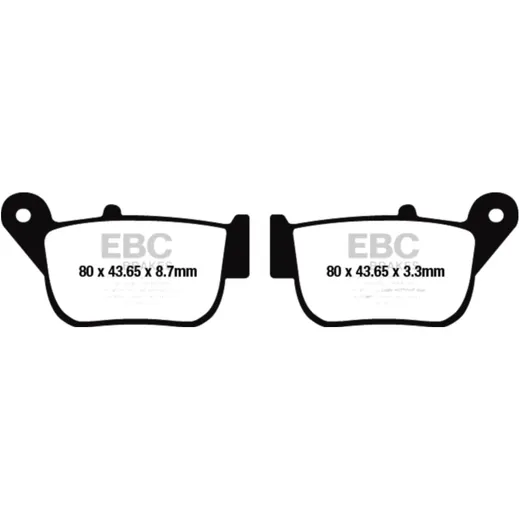 Brake pads scooter EBC for: Yamaha YP