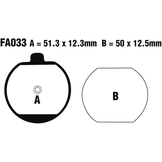 Bremsklotz Standard EBC Alternative: 7871361 passend für: Kawasaki Z, KH, Z1R