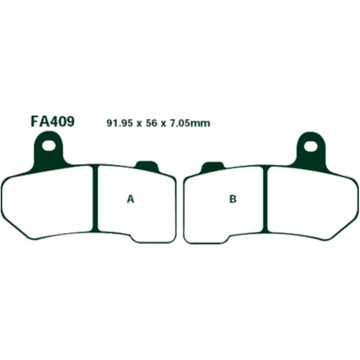 EBC Bremsklötze Standard für Motorräder 7320989