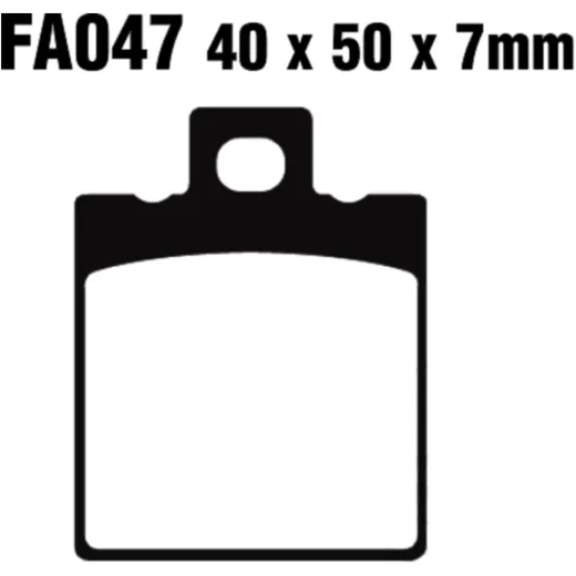 Bremsklotz Standard EBC Alternative: 7871189 passend für: Ducati Monster, Supersport, 916