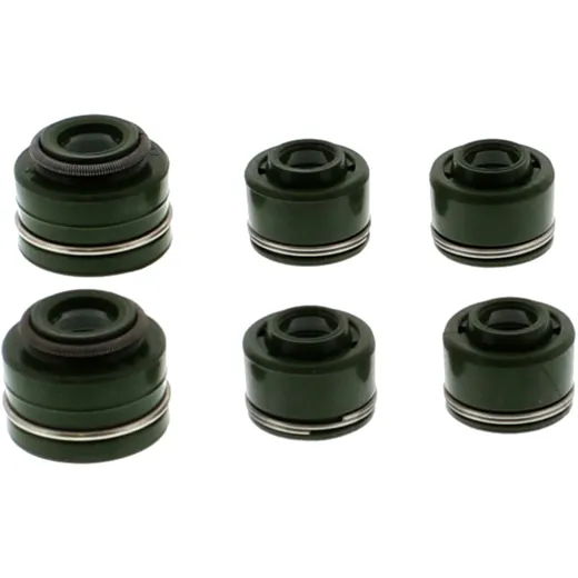 Valve stem seal kit JMP contains 6 pieces for: Honda VT, CB, XL