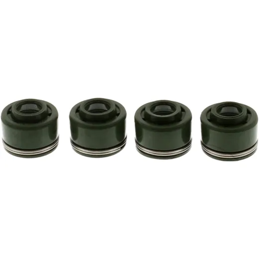 Valve stem seal kit JMP contains 4 pieces for: Honda TRX, CB, XR, Suzuki UH, LT - A, LT - R