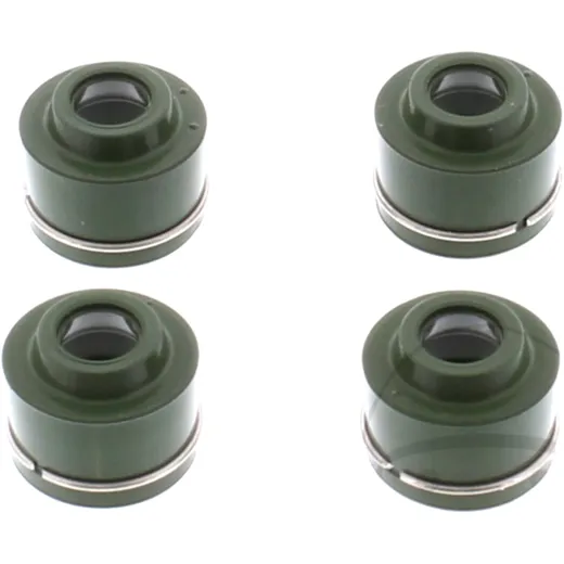 Valve stem seal kit JMP contains 4 pieces for: Peugeot Satelis, Geopolis, Citystar