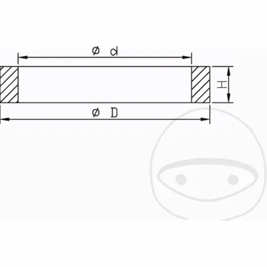 Simmerring Satz Gabel Kayaba 110014800402_1