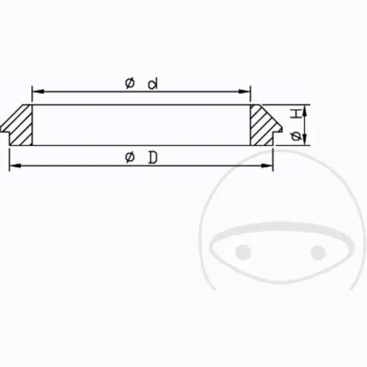 Staubkappensatz Gabel Kayaba 110024300102_1