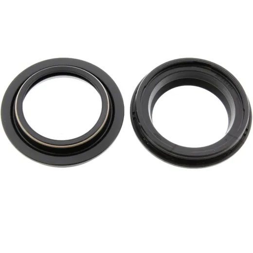 Fork dust cap kit JMP 37X50. 3X6/13. 1 NOK for: Honda CB, CRF, CBR, Kawasaki Ninja, GPZ, ER