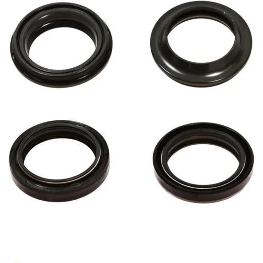 Fork oil seal kit 37X49X8/10 inc dust cap for: Kawasaki GPZ, ZZR, ZL