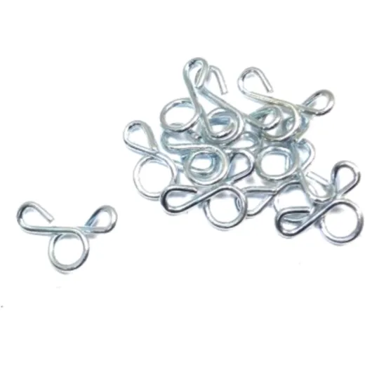 Fuel Hose Clamps JMP 5.0mm Galvanized, Pack of 20