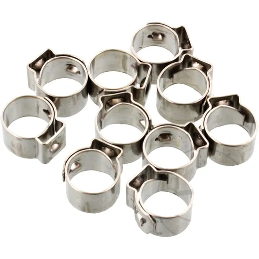 BAND CLAMP 9.0 JMP STAINLESS STEEL for Motorcycle