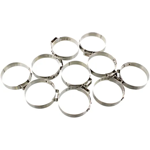 BAND CLAMP 33.0 JMP FOR MOTORCYCLES STAINLESS STEEL 7 MM 10 PCS