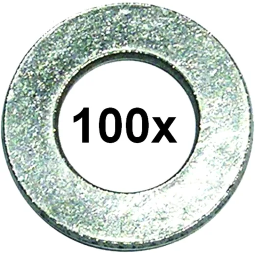 M6 Washer A2 Stainless DIN125 Pack of 100