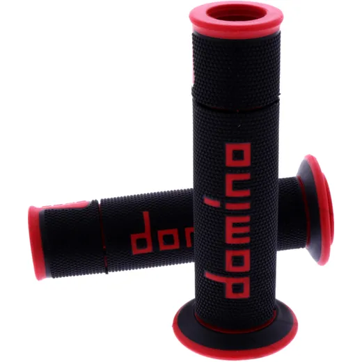 GRIPS A450 BLACK/RED for Motorcycle