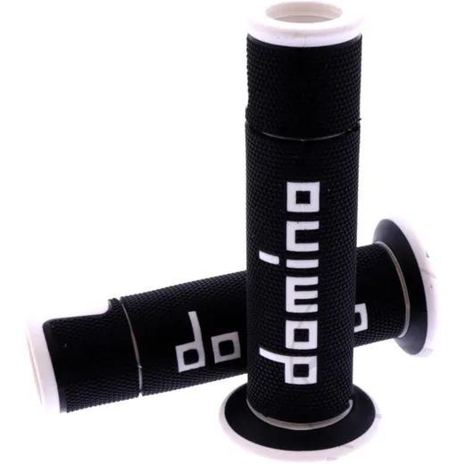 GRIPS A450 BLACK/WHITE DOMINO for Motorcycles