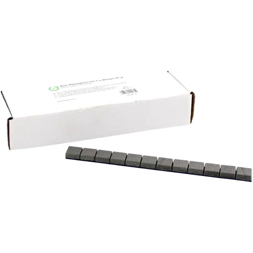 Klebegewicht Zink selbstklebend 60G 5g Inhalt 20 Stück silber m