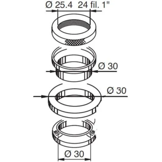 Head bearing kit 6042
