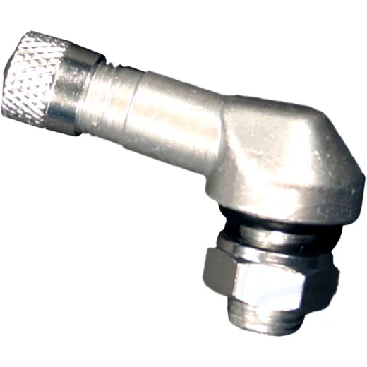 Aluminium Angle Valve JMP Polished 8.3mm for Motorcycles