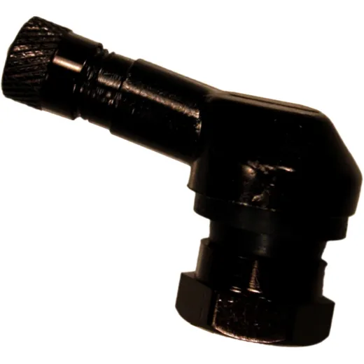 JMP Aluminium Winkelventil schwarz 11.3 mm für Motorräder