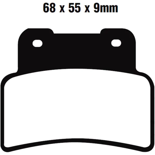 Brake pads scooter EBC sfa432 for: Kymco Xciting