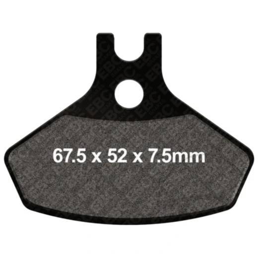 Brake pads sintered r EBC altn 7870032 for: CAN - AM DS