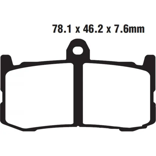 Brake pads sintered epfa ebc EPFA491HH