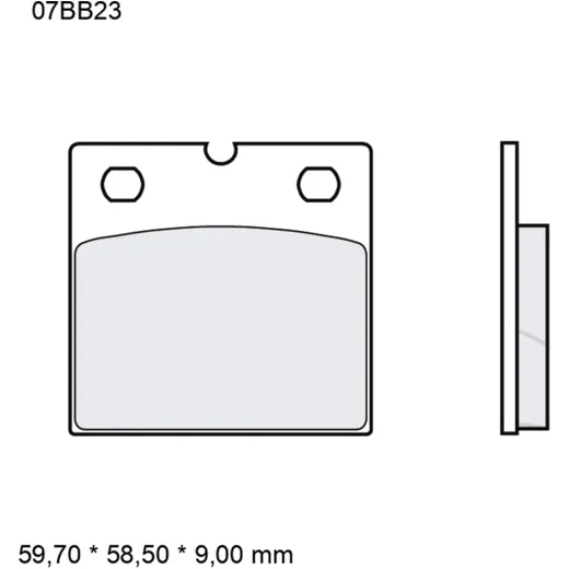 Bremsklotz Carbon Keramik Brembo Alternative: 7328420 passend f