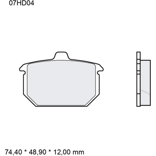Bremsklötze Carbon-Keramik für Brembo_0