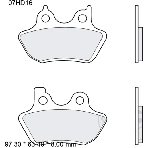 Carbon Ceramic Brake Pads for Road Bikes_0
