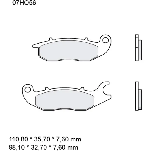 Brake pads carbon ceramic road BREMBO alternative: 7320492 for: