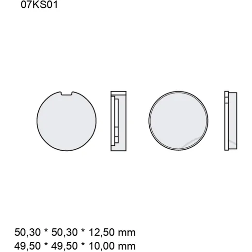 Brake pads carbon ceramic road BREMBO alternative: 7326267 for: