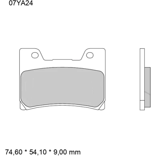 Sintermetall Bremsklötze vorne SA - Alternative: 7328685_0