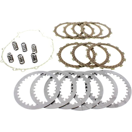 Clutch repair kit TRW plates steels springs gasket for: Kawasaki GPZ, EN, KLE