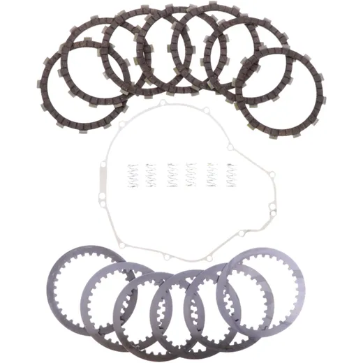 Clutch repair kit TRW plates steels springs gasket for: Kawasaki ER - 6F, ER - 6N, KLE