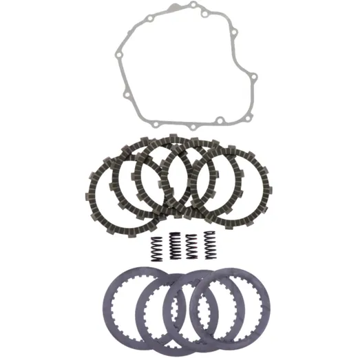 Clutch repair kit TRW plates steels springs gasket for: Kawasaki Ninja