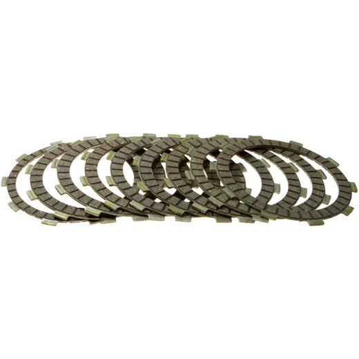 Clutch plate SET std EBC altn 7380355/7387558 for: Honda CBR, CB, CBF, Triumph Tiger, Street Triple, TT