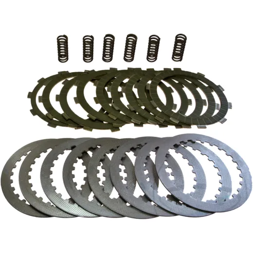 Clutch kit aramid EBC plates discs & springs for: Honda CB, CBF, CBR