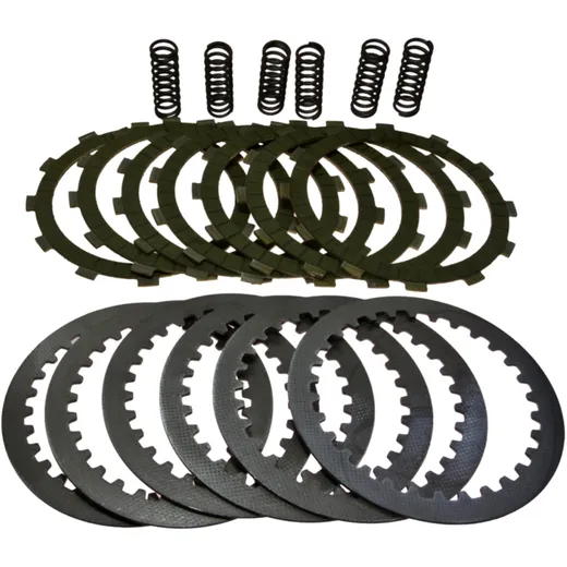 Clutch kit aramid EBC plates discs & springs for: Kawasaki ZZR
