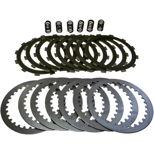 Clutch kit aramid EBC plates discs & springs for: Kawasaki VN, W, GPZ