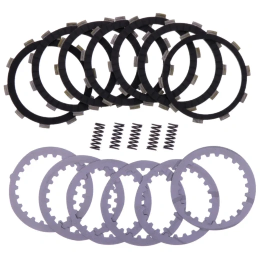 Clutch carbon complete EBC friction plates, steels & springs for: Yamaha YFS