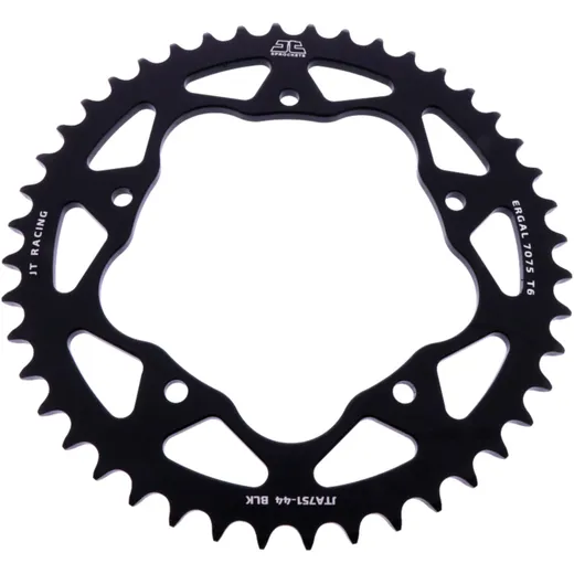Rear sprocket aluminium 44 tooth pitch 520 black for sprocket carrier 7585011 for: Ducati 916, 748, 996