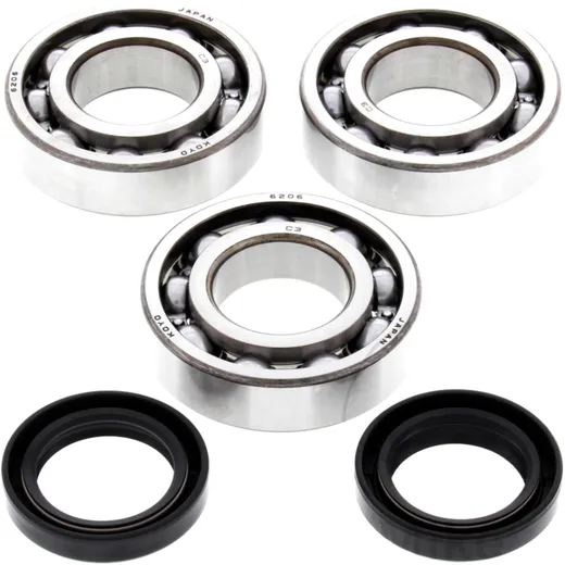 Kurbelwellenlager Satz All Balls Racing mit Wellendichtring passend für: Polaris Trail Blazer