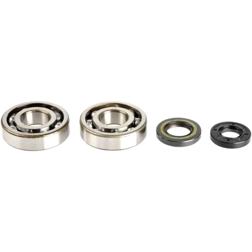 Crankshaft bearing kit with seals for: Kawasaki KX