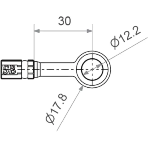 Ringfitting Vario HD 12 mm 0 schwarz
