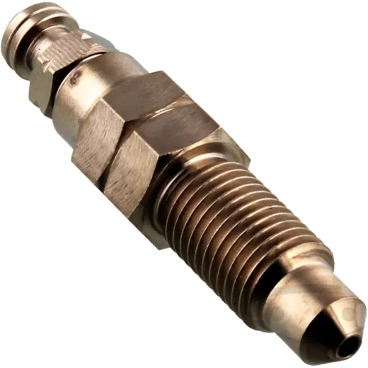 Bleed nipple with valve 3/8 - 24unf 22 mm for: BMW G, MV Agusta F3