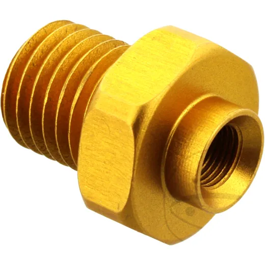 TYP521 M10 x 1.25 Gold Male Thread for Motorcycles