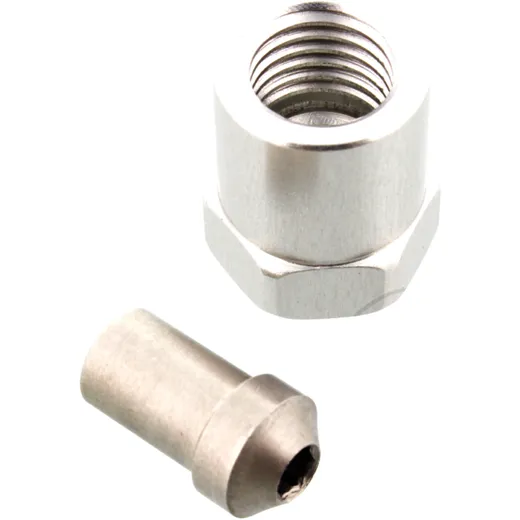 Beweglicher Innengewinde-Anschluss Vario TYP620 IGL M10 x 1.25 silber