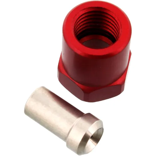 Innengewinde beweglicher Anschluss TYP621 IGL M10 x 1.25 rot