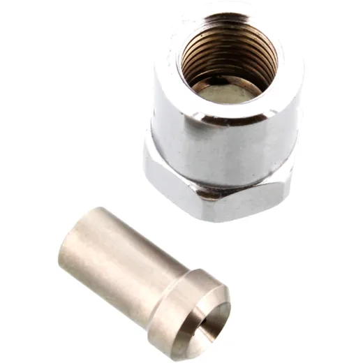 Beweglicher Innengewinde-Fitting Vario TYP631 3/8-24 UNF chrom