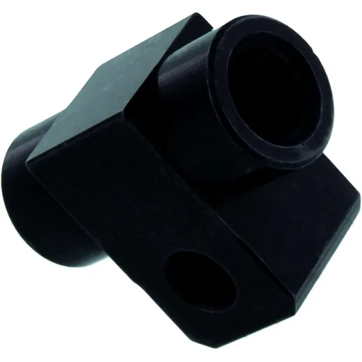 2-Wege Verteiler 3/8 UNF schwarz
