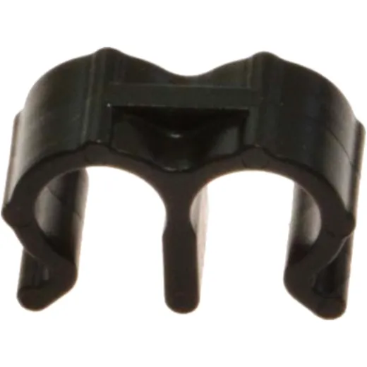 Bremsleitungshalter 2-fach Typ RH-27 7 mm schwarz für Motorräder