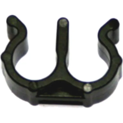 Bremsleitungshalter 2-fach Typ RH-27 7 mm schwarz für Motorräde